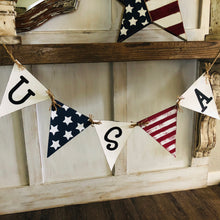 Grandy's U S A Flag Banner