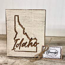 Grandy’s Engraved IDAHO sign